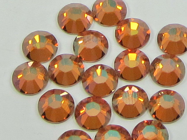 1 Gross 10ss COPPER HOTFIX European Rhinestones